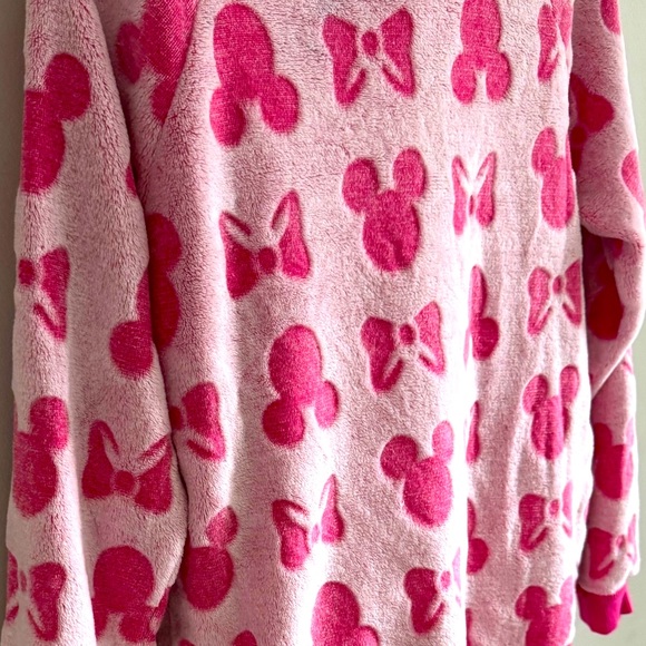 Disney Minnie Mouse Pink Pajama Set woman’s szS - Picture 10 of 10